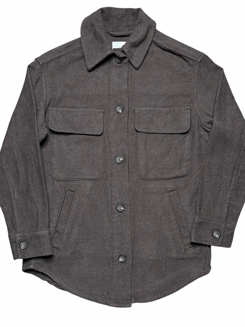 Everlane Heavyweight Overshirt Jacket Shacket Lightweight Brown Size XS Casual